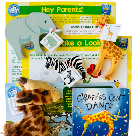 African Animal Baby Big Thinker Box