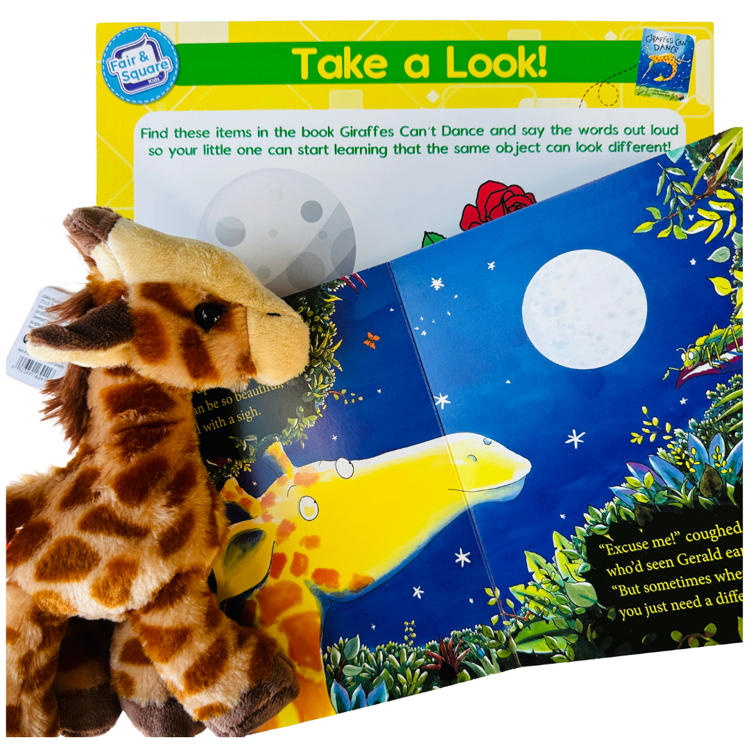 African Animal Baby Big Thinker Box